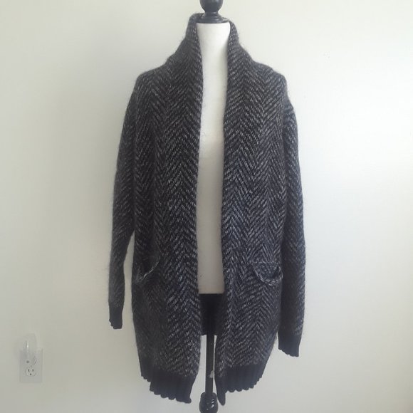 Cynthia Rowley Sweaters - Cynthia Rowley Lambswool Cardigan Size M